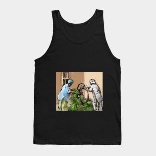 Punjabi Village Life Tank Top